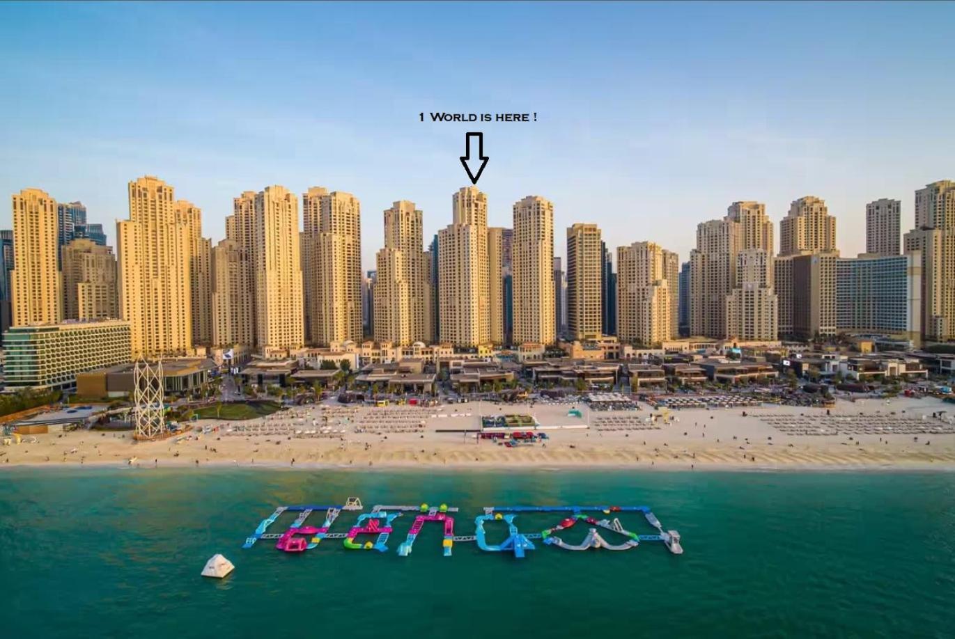 1 World Beach Property, Jbr, Award Winning Hostel, Coliving, Near Metro Dubai Exterior photo